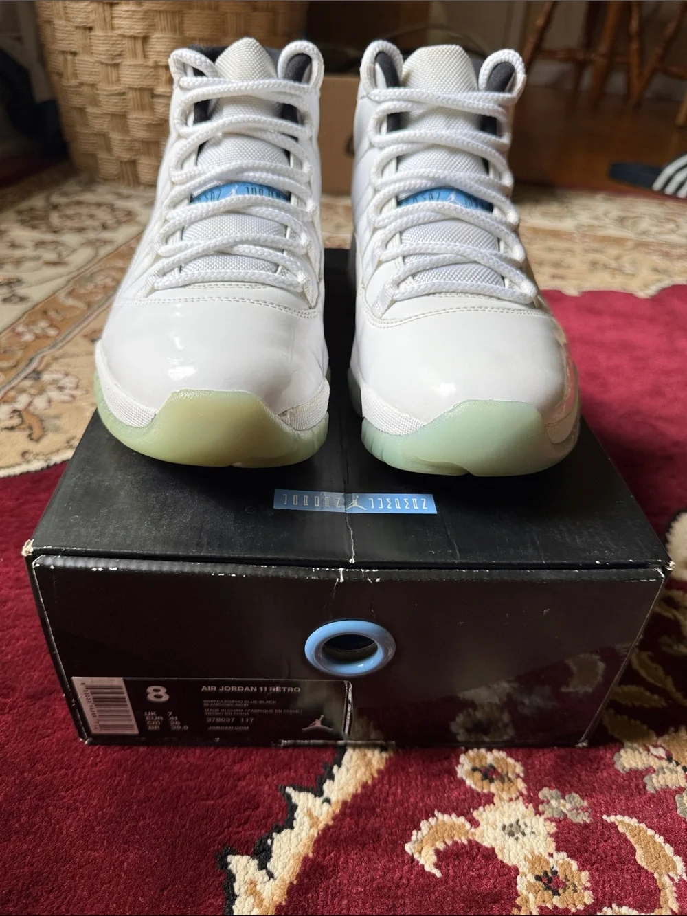Jordan 11 Retro Legend Blue (2014) Men’s size 8
